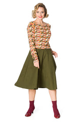SOPHISTICATED LADY SWING SKIRT