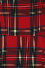 Banned Retro 1950's Tartan Girl Lady Jane Red Plaid Fit & Flare Dress