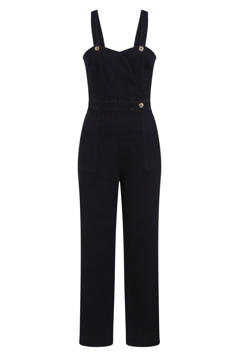 Banned Retro 1960's Cute Days Blue Jumpsuit