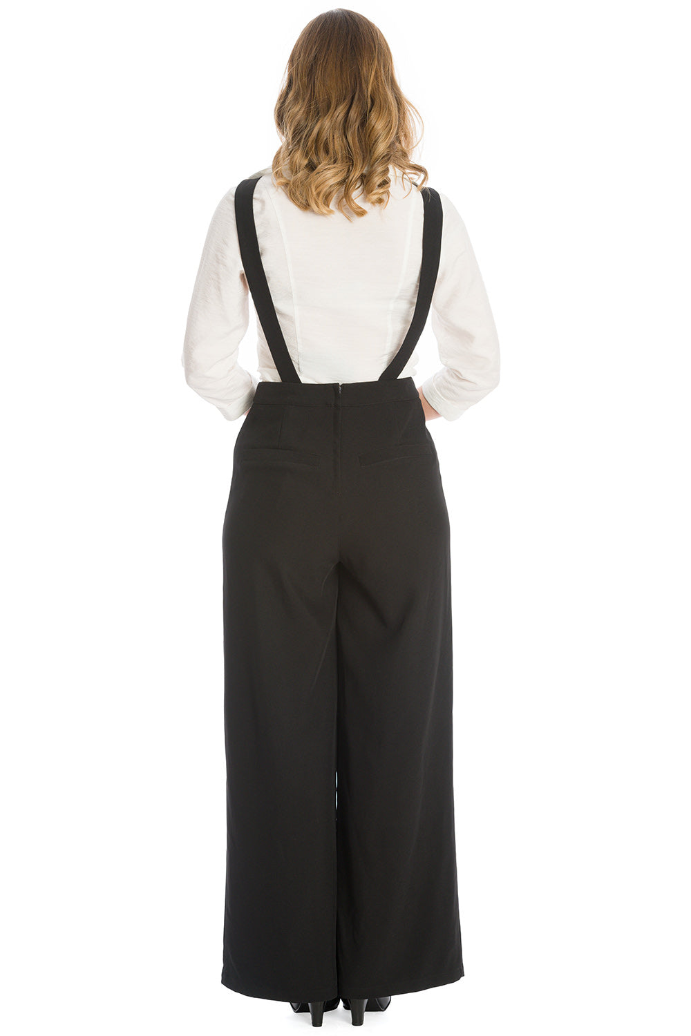 DAY DREAMING DUNGAREES-Black