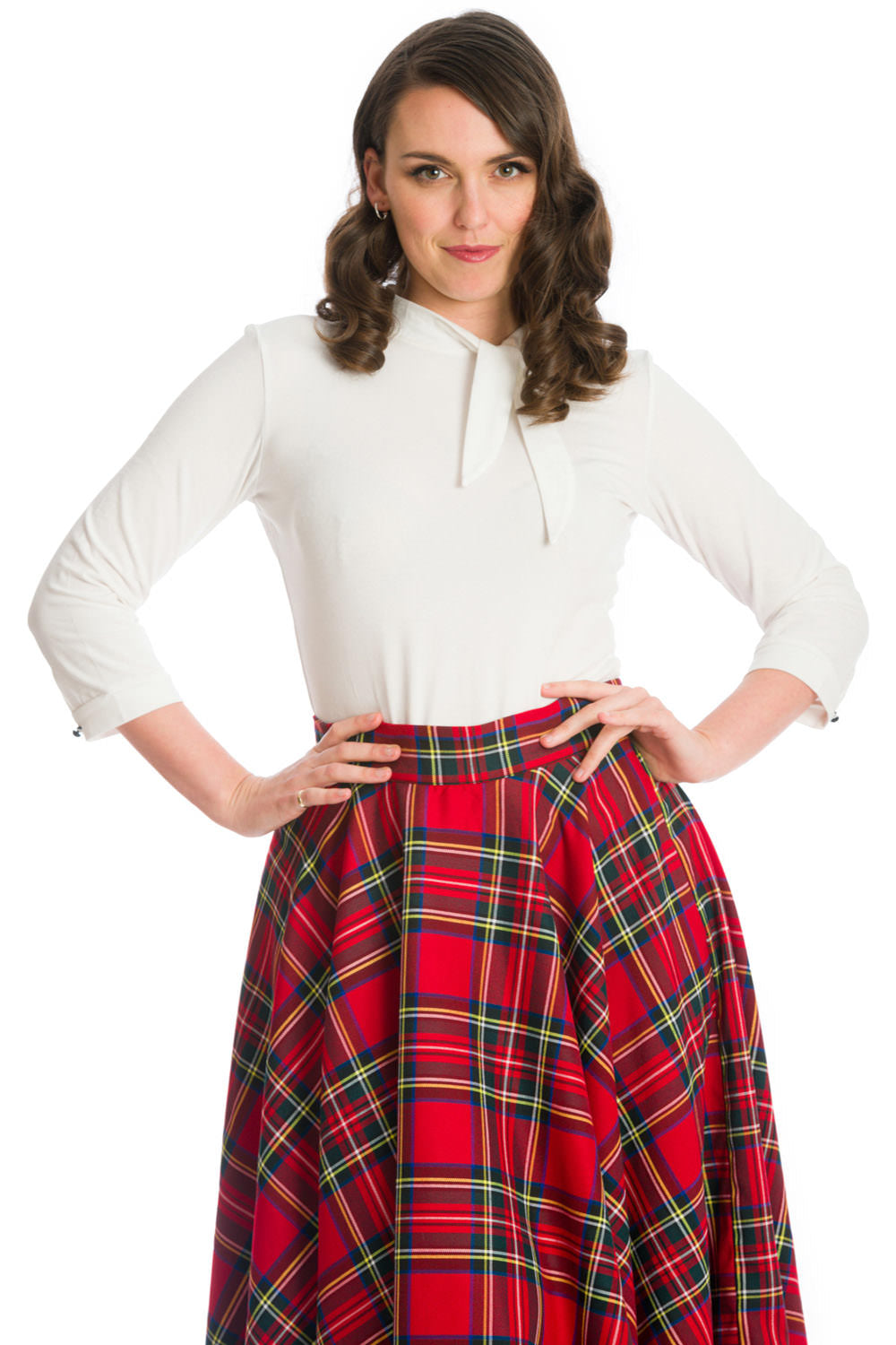 DOLLY GLAM TOP-OffWhite