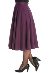 Banned Retro 1950's Di Di Swing Skirt With Pockets