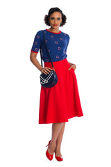 Banned Retro Regatta Boy Ruby Jumper