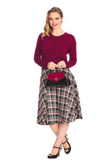 WINTER DREAMING  SWING SKIRT