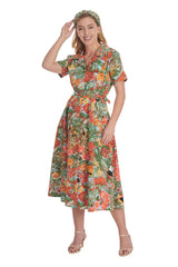 WILD PARROT DRESS
