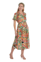 WILD PARROT DRESS
