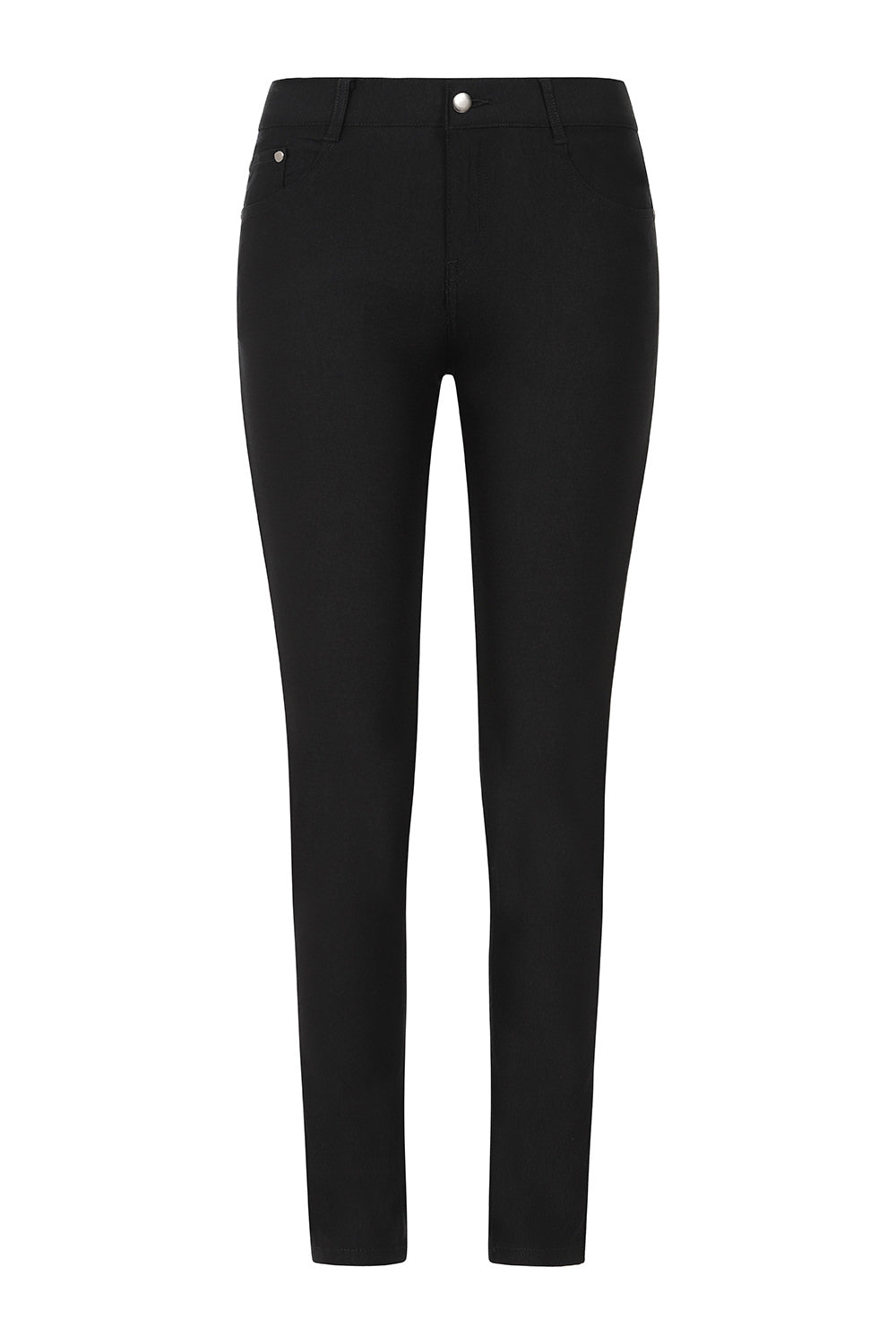 Black Plain Skinny Jeans