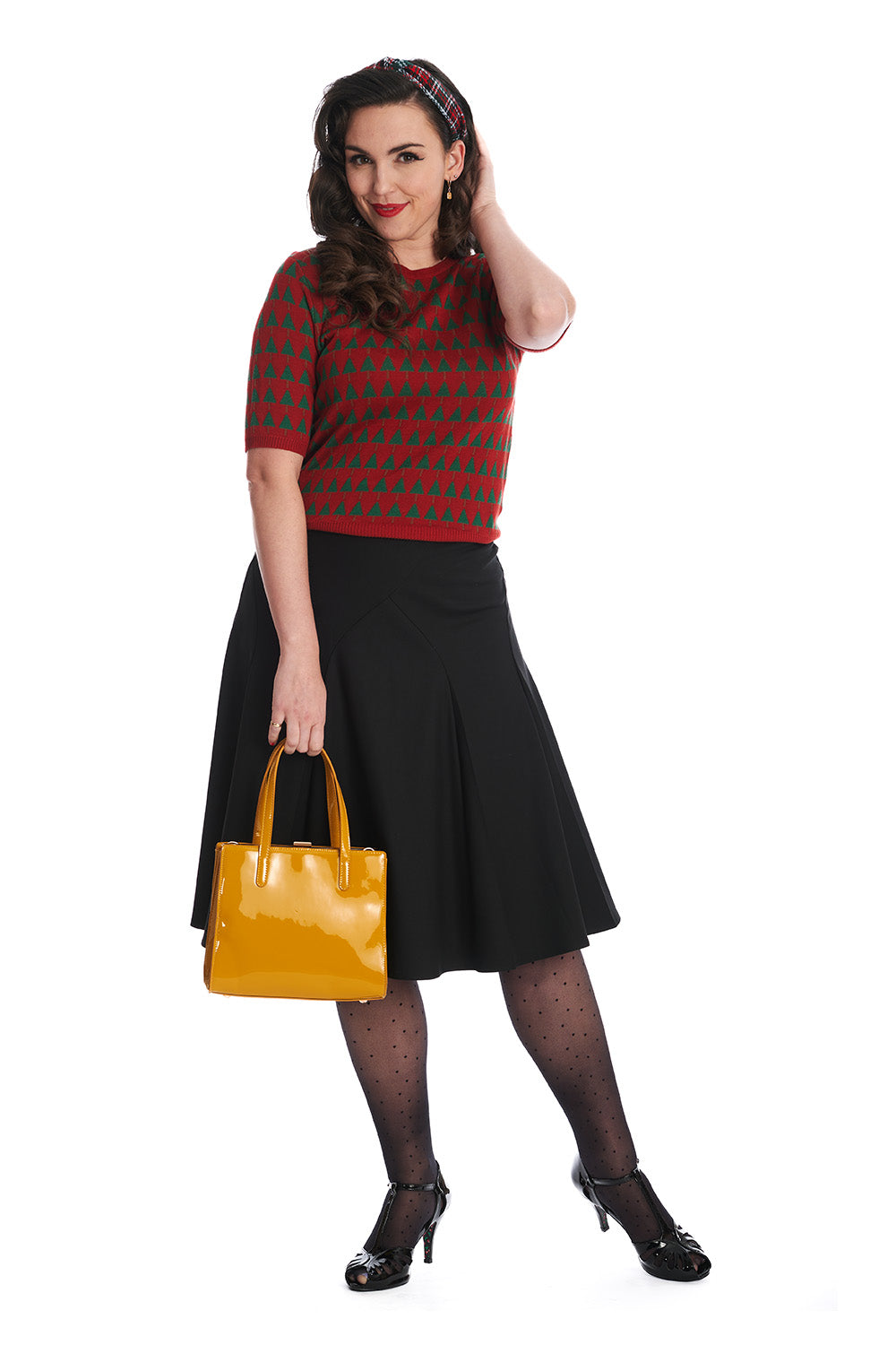 CAROL CLASSIC PANEL DETAIL SKIRT