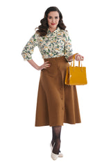 Falda estilo retro Banned Book Worm