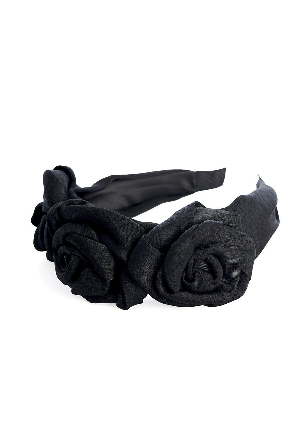 ROSALIE HEADBAND-Black-One Size