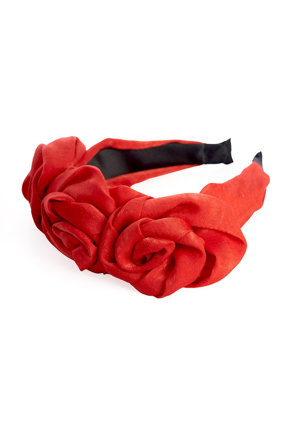ROSALIE HEADBAND-Red-One Size