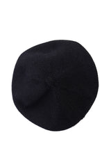 LORELEI KNITTED BERET-Black-One Size