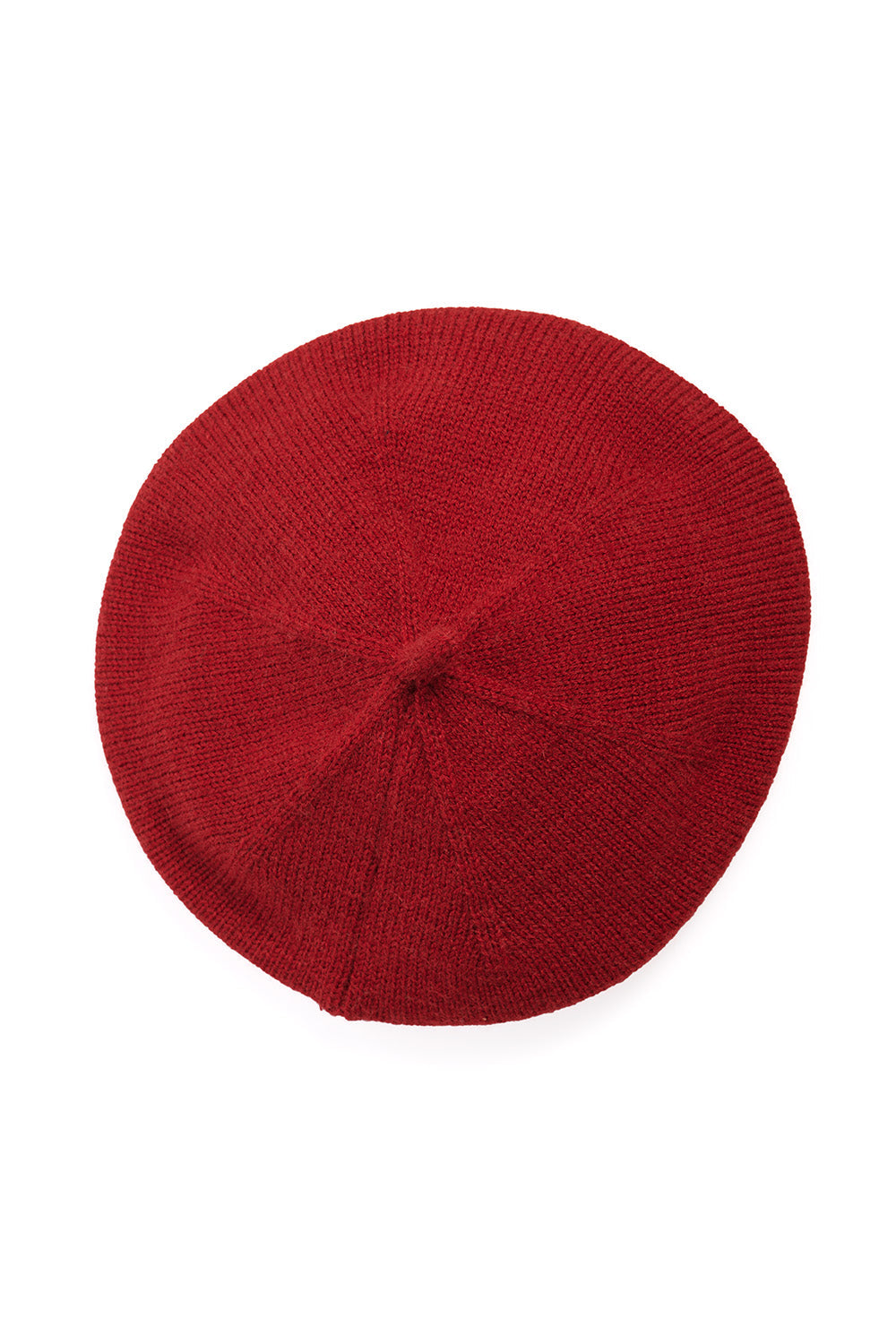 LORELEI KNITTED BERET-Red-One Size