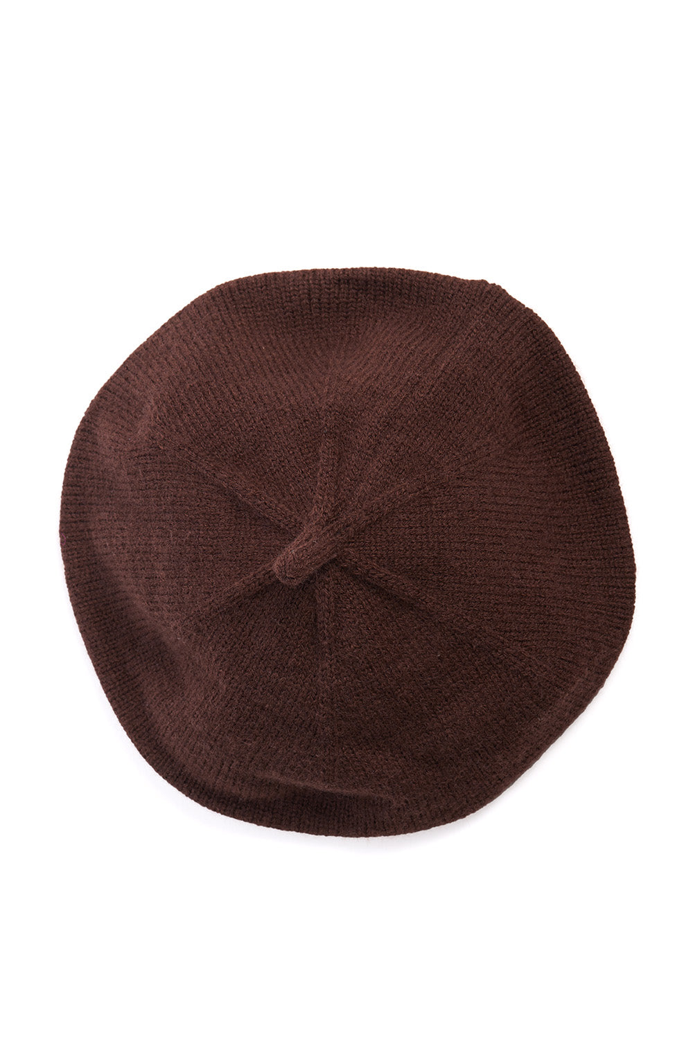 LORELEI KNITTED BERET-Brown-One Size