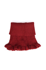 ZARIA NECK WARMER-Burgundy-One Size