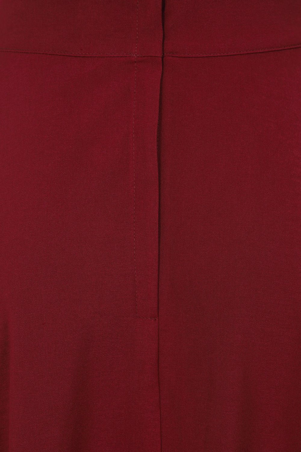 Banned Retro Book Club Swing Skirt with Button and faux flap pocket details-Burgundy