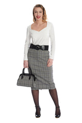 BACK TO BUSINESS PENCIL SKIRT