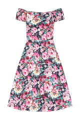 Banned Retro Marilyn Flower Show Swing Dress