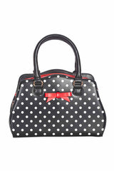 POPPY POLKA HANDBAG Black