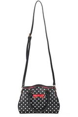POPPY POLKA HANDBAG Black