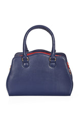 POPPY POLKA HANDBAG White