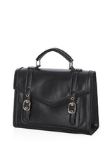 MIRABELLE MESSENGER SHOULDER  BAG Black