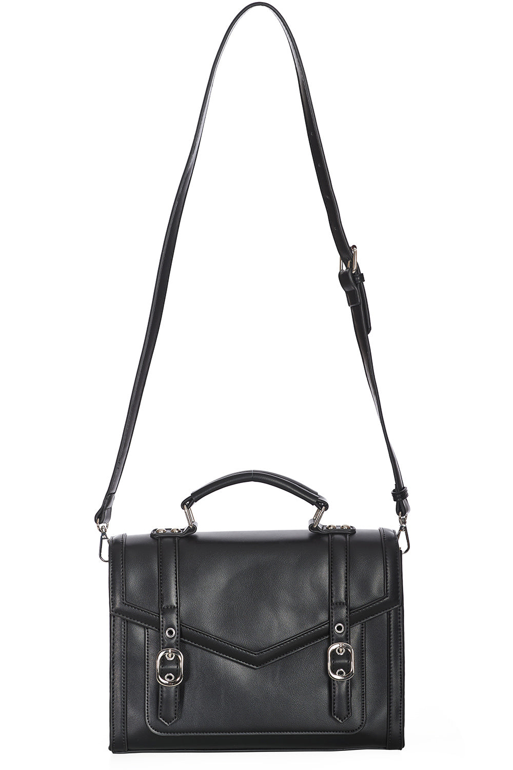 MIRABELLE MESSENGER SHOULDER  BAG Black