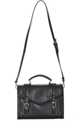 MIRABELLE MESSENGER SHOULDER  BAG Black
