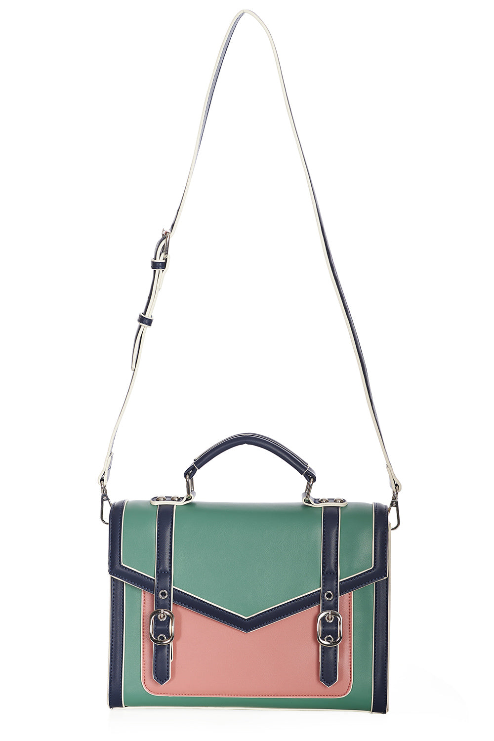 MIRABELLE MESSENGER SHOULDER  BAG Green