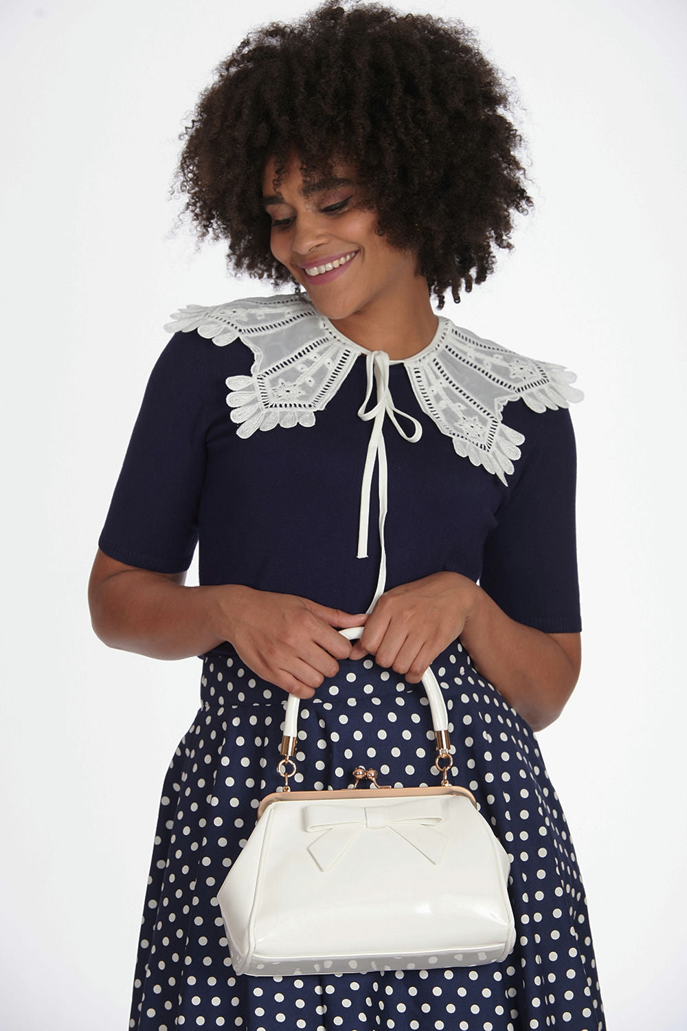 CALIFORNIA NIGHTS HANDBAG White
