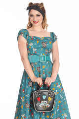 KEEP 'EM FLYING HANDBAG  Black
