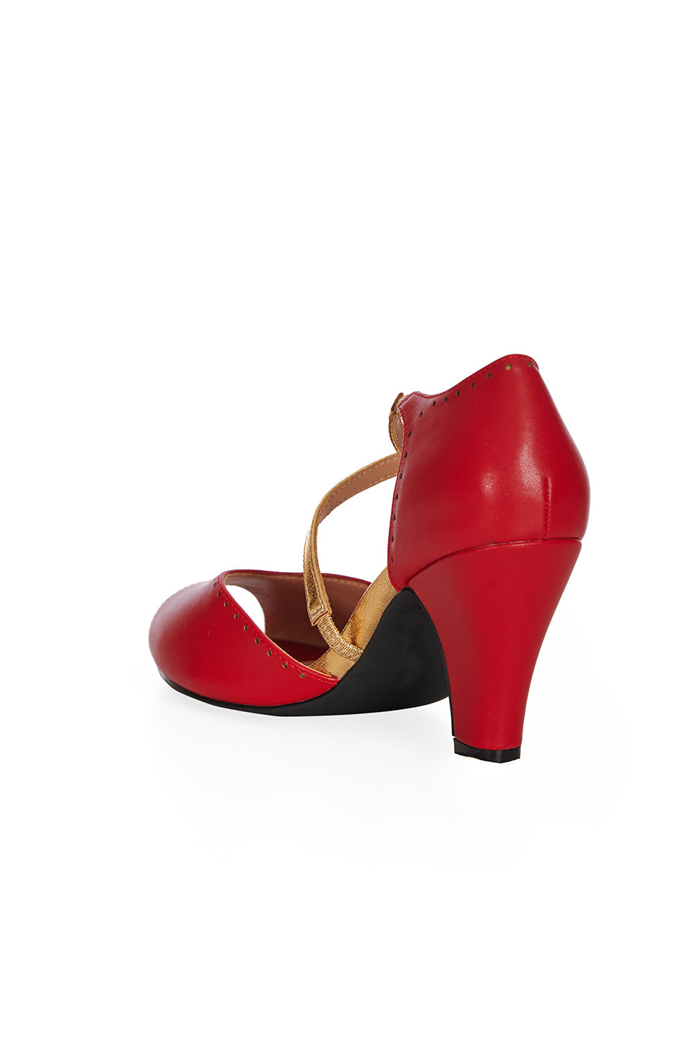 SASSY DANCE HEELS Red