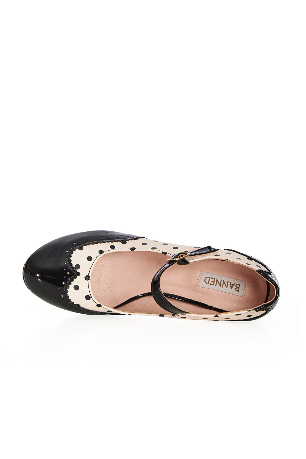 STEPPIN' STYLE MARY JANE HEELS Nude