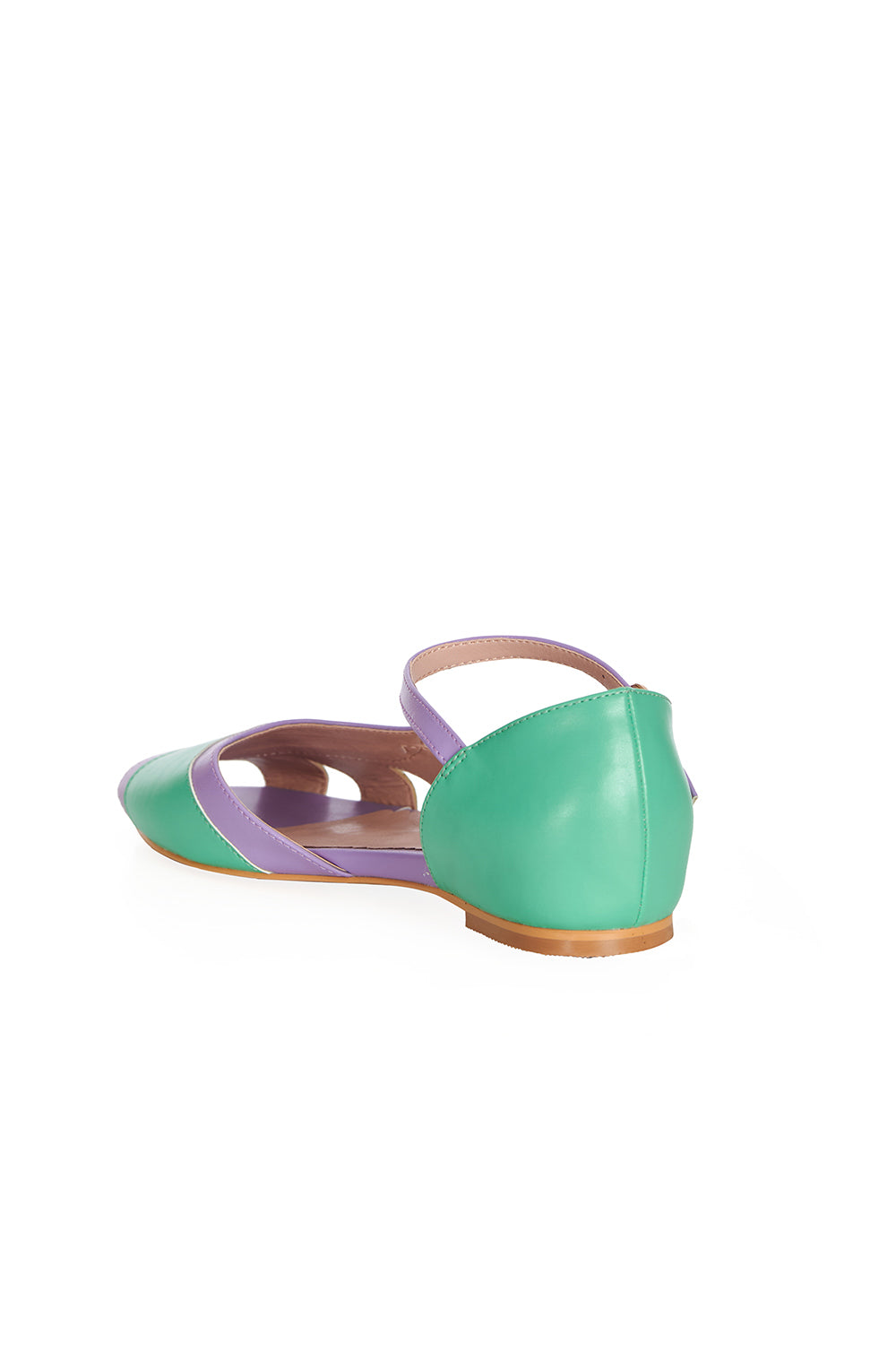 GLAMOROUS GLIDERS FLAT SANDALS Mint