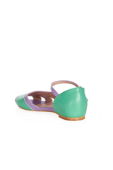 GLAMOROUS GLIDERS FLAT SANDALS Mint