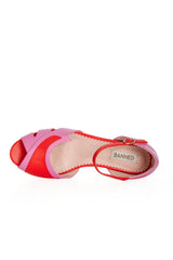 GLAMOROUS GLIDERS FLAT SANDALS Pink