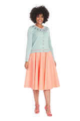 SUMMER SHADE CHIC CARDIGAN Seafoam