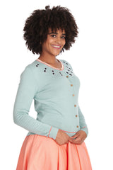 SUMMER SHADE CHIC CARDIGAN Seafoam