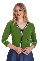 BEACH GLASSES CARDIGAN Green