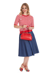 CATCHING WAVES JUMPER Red