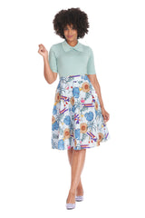 BOW DELIGHT JUMPER Blue