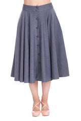 SWAY AWAY SKIRT Blue Denim
