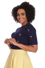 COCKTAIL HOUR JUMPER Navy