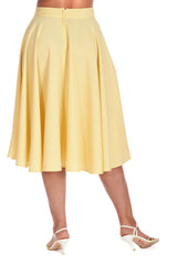 SALING BREEZE SWING SKIRT Yellow