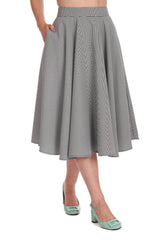 SALING BREEZE SWING SKIRT Black