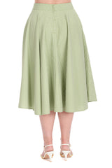 SALING BREEZE SWING SKIRT Green