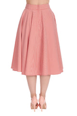SALING BREEZE SWING SKIRT Red