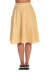CANDY TEA SWING SKIRT Yellow