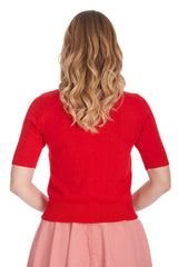 SUMMER LOVIN' CARDIGAN Red
