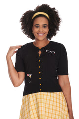 SUMMER LOVIN' CARDIGAN Black